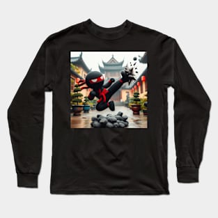 Ninja puppet Long Sleeve T-Shirt